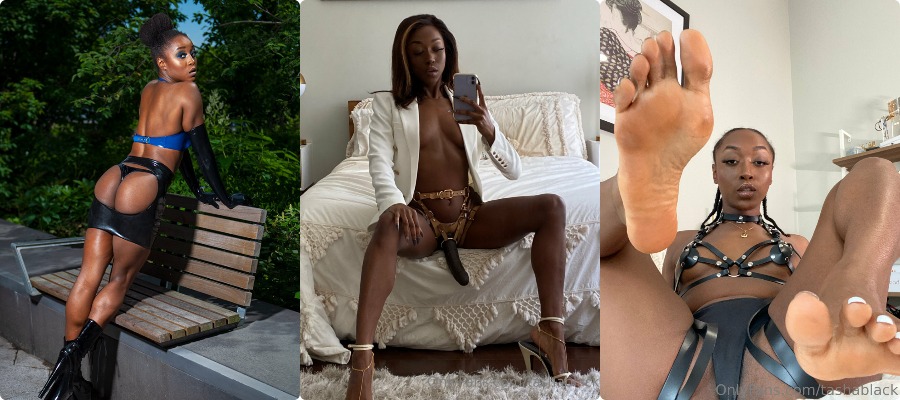 tashablack / Tasha Black | Femdom Strapon Ebony