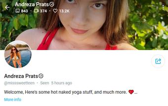 misssweetteen / Andreza Prats