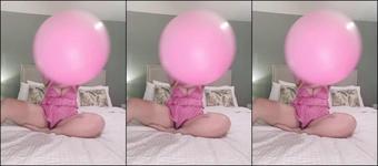 Goddess Jayne - Giant Balloon Blow and Bouncing Orgasm