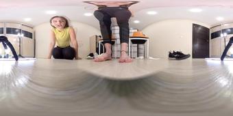 Under Giantess Soles - Erin & Ashley - Punishment For Nasty Roommate Vr 360 4K
