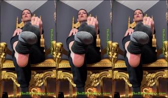 The Rocky Foxx - Goddess Rocky Foxx Lets You Sniff Her Dirty Smelly Leather Boots After A Long Hot Day