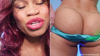 Goddess Rosie Reed - Lips Vs Ass- Ebony Femdom Goddess Rosie Reed Lips And Ass Worship Mind Fuck Femdom Pov Teasing- 1080P Hd