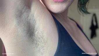 DominaJade - Armpit Humiliation - Home from the Gym