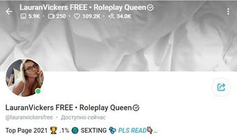 lauranvickersfree / LauranVickers FREE • Roleplay Queen
