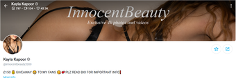 innocentbeauty2000 / Kayla Kapoor