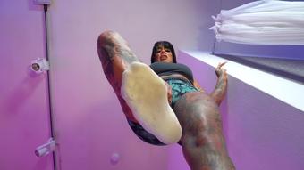 FEMDOMSQUAD Video Store - I Will Push My Smelly Sports Socks Into Your Face ( Socks & Giantess Feet With Lady Nisha ) - 4K Uhd Mp4
