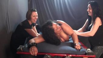 maddy66 - Big ebony girl, got the tickling of her life!!