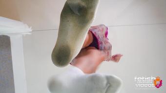 FEMDOMSQUAD Video Store - I Walk On You In Smelly, Unwashed Socks ( Giantess & Trampling Pov With Princess Serena ) - 4K Uhd Mp4
