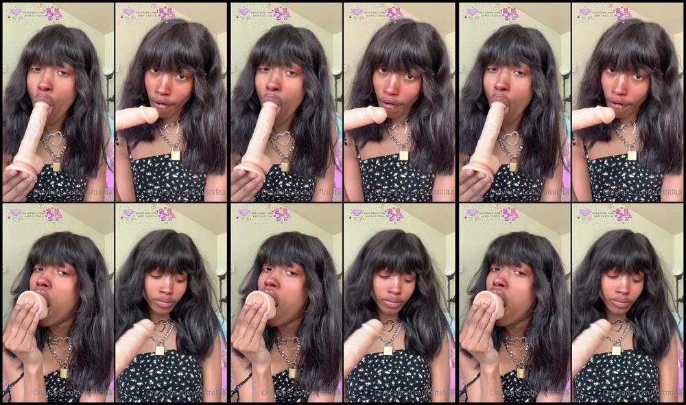 Softtitlita 23 08 2020 754881748 Heh Here S A Video Of Me Being Cute And Wanting To Try Out The Dildo Face Mask Tre