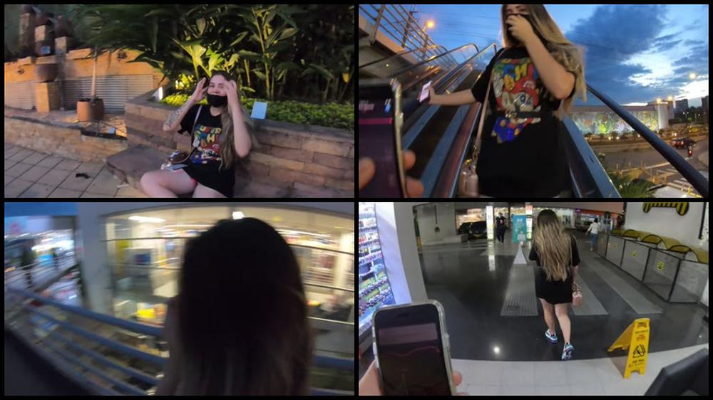 Sara Blonde   Vibrating In The Mall Until Squirt   Manyvids