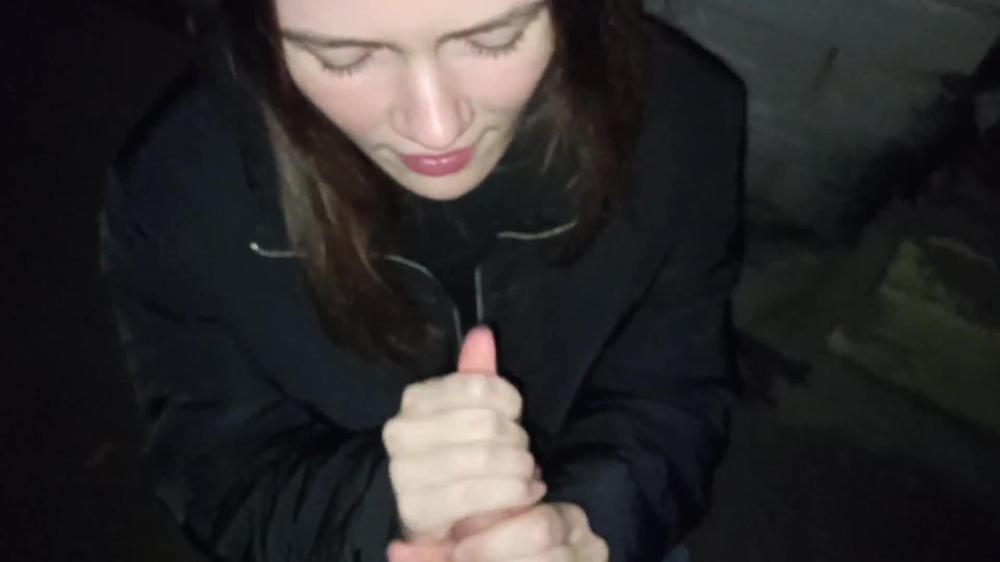 She wanted to suck my dick in the street. Why not?