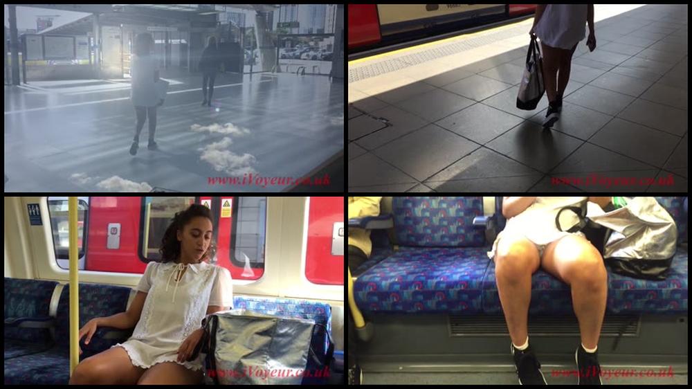Ivoyeur Ella Dearests Caramel Pussy In Public