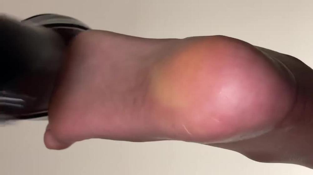 Floor Pov Of High Heels Dangling