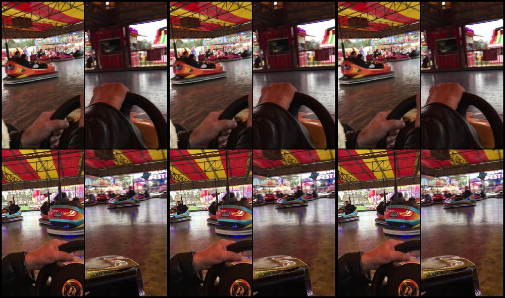 Aprilpaisleyofficial 31 03 2018 8304884 Me And Bendoverreal On The Dodgems At The Funfair Let S Go Get Em Benji Xx