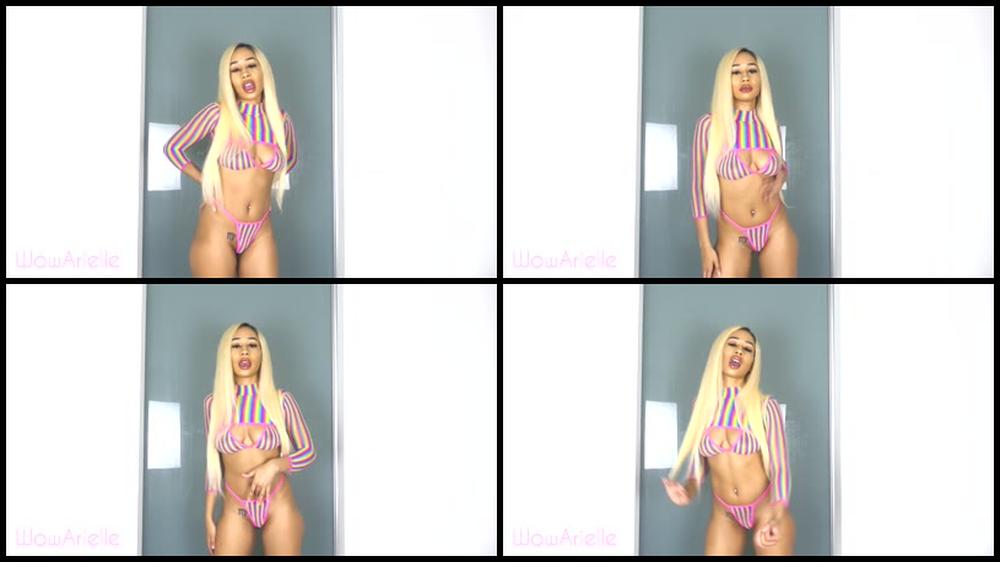 Wowarielle Stroke Send For The Birthday Princess Manyvids