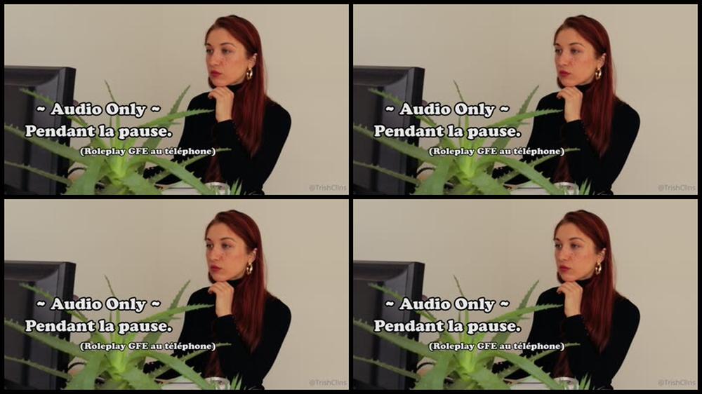 Madelainerousset 03 08 2020 639282315 Audio Only Pendant La Pause 40 Fr 41 Ta Meuf Est Au Travail Tu Es Seul La Maison