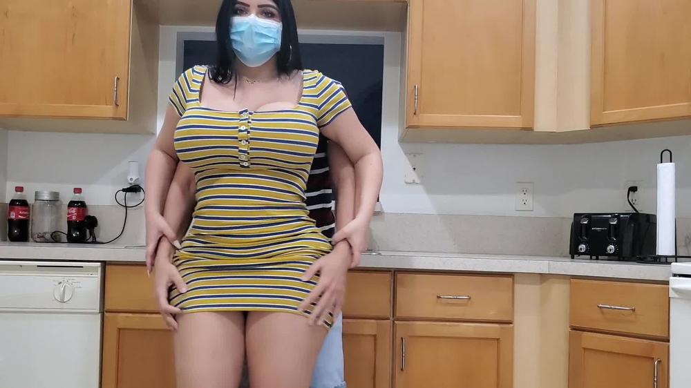 076 Big Ass Stepmom Cant Go Out With Coronavirus Lockdown So She Fucks Her Son_Crystal Lust_1080P