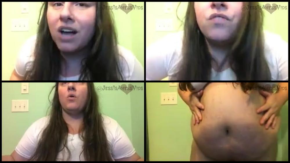 Jessisamessvids Big Belly Goddess Swallows You Whole