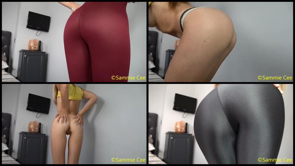 Sammie Cee   Changing Leggings Teasing And Cumming   Manyvids