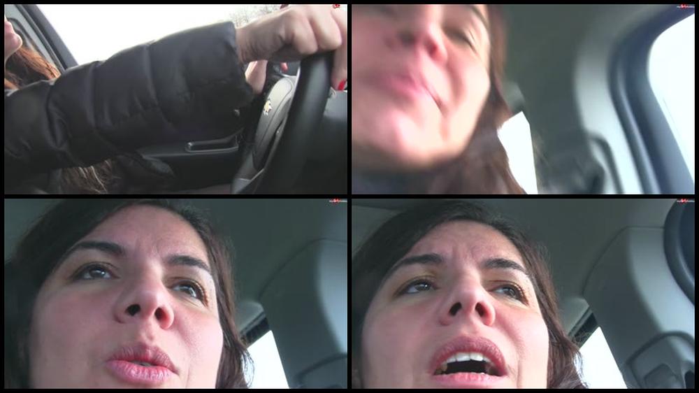 Das Erste Mal   Mein Allererster Orgasmus Beim Auto Fahren  Mit Hot Kinky Me