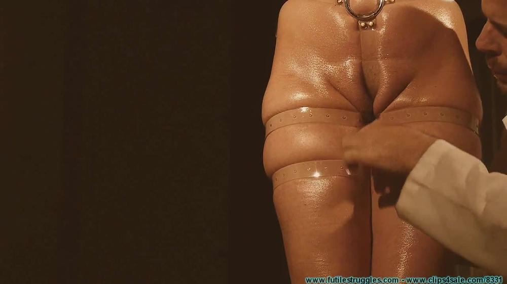 A Long Day Of Hard Bondage For Rachel - Clear Straps 1