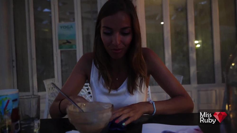 Wearing Vibrating Panties in Public - Hard Orgasm