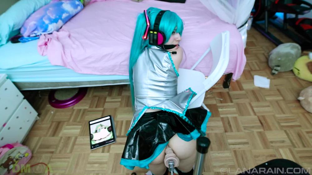 [Manyvids.Com] Lana Rain - Hatsune Miku Fucked While Tied Up