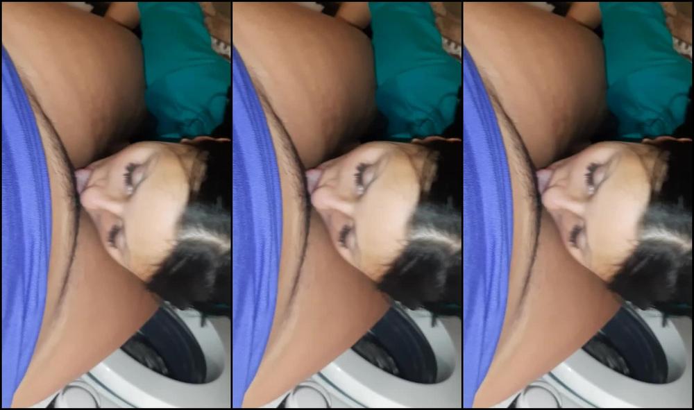 Visiting The Toilet Licked My Hairy Pussy - Lesbian_Illusion - 1080P