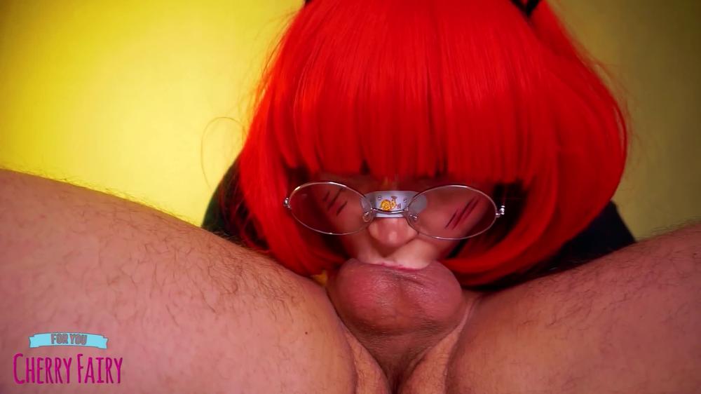Extra Deep Throat Nerdy Teen Filled With Thick Cum