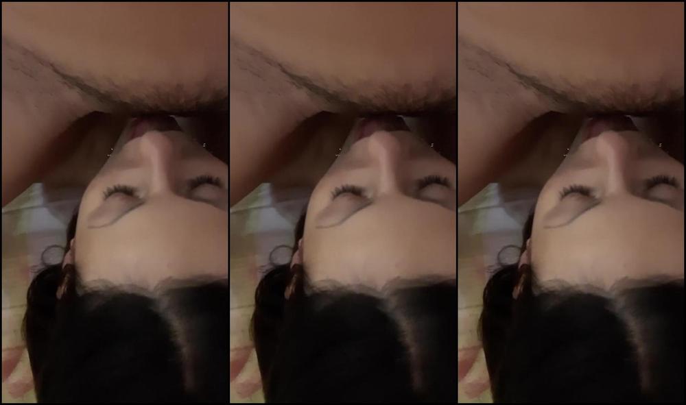 Secretly From My New Girlfriend, I Took Off, As I Sit On Her Face And Finish. - 1080P
