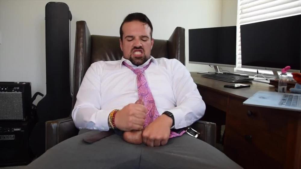 Daddy Makes You Watch Him Stroke his Big Cock to HUGE LOAD (Orgasm Denial, LOUD MALE Orgasm)