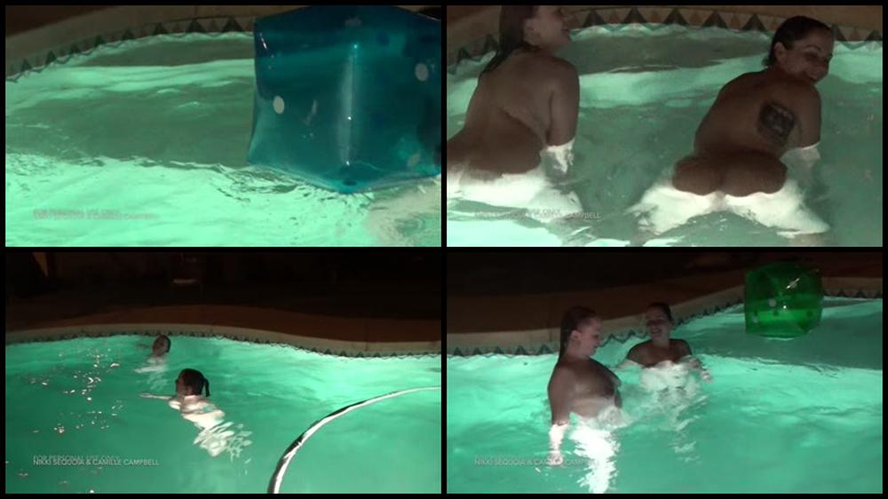 Camille Campbell 720P Hd Skinny Dipping W Nikki