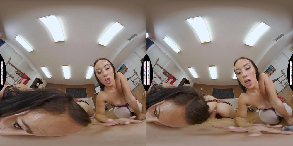 Naughtyamericavr.Com - Anna Claire Clouds & Jazmin Luv And Reagan Foxx - Classroom 8
