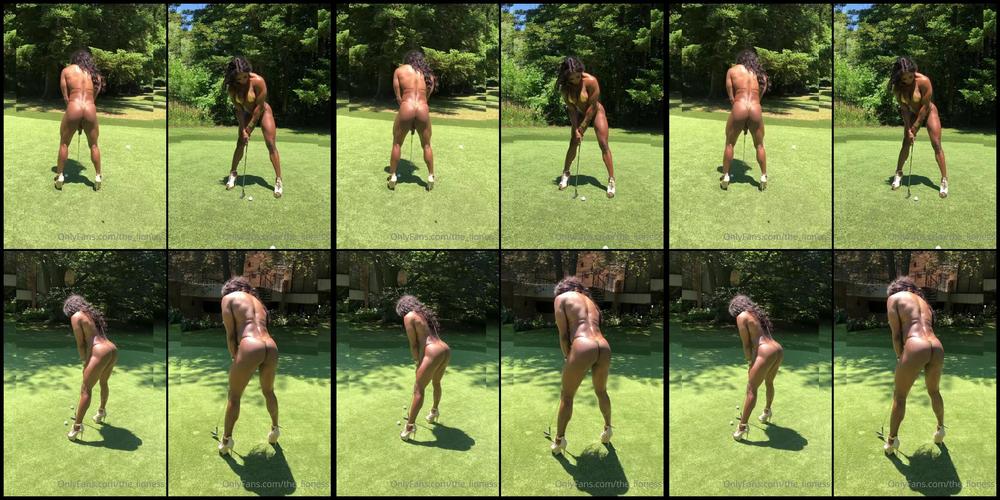 The Lioness 05 07 2020 76262533 A Little Putting Practice On A Sunday Afternoon Who T