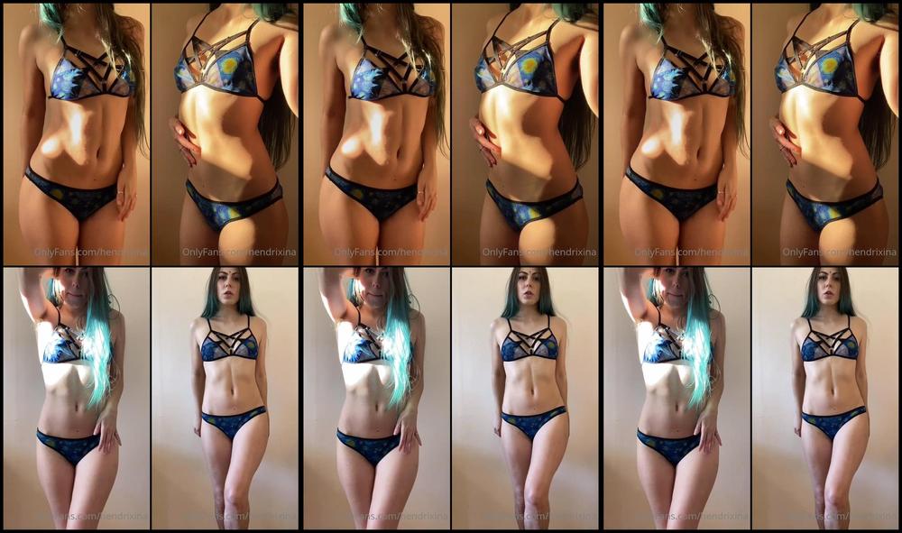 Hendrixina 09 08 2020 674903656 I Tease You With My New Underwear While The Gold N Sun Plays On My Skin Then I Touch Myse