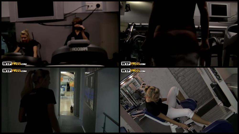Wtfpass   Melena  Mike   S3  E6 Hot Amateur Girlfriend Blowjob In A Gym 720P
