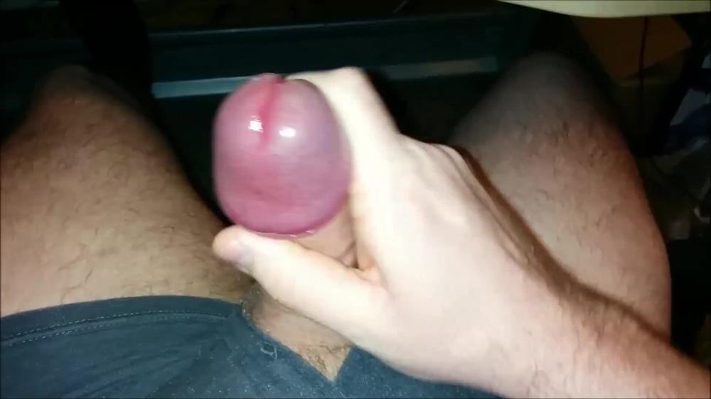 Jerking Off My Big Cock While Wearing Boxers