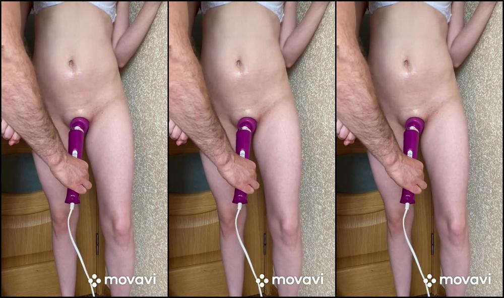 Female Edging Till Squirt And Post Orgasm Fingering