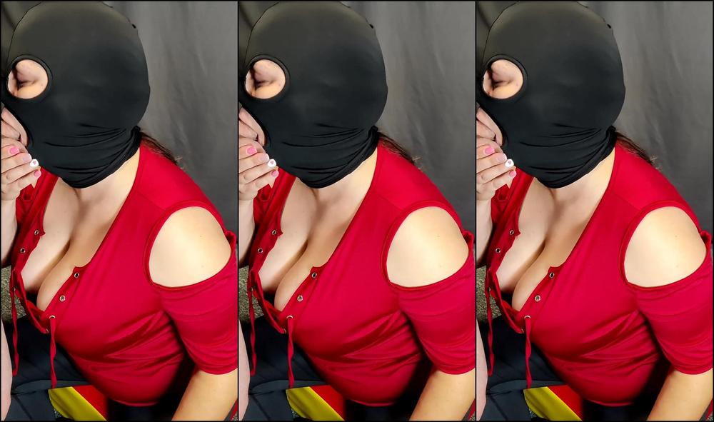 Horny step mom gives herself a surprise facial from bored son