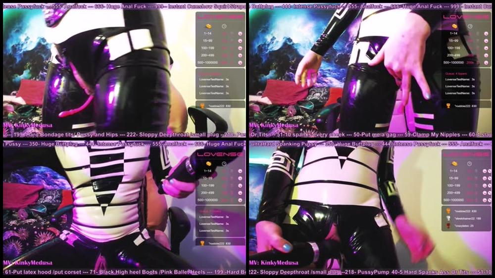 Kinkymedusa Latex Sub Playing For Daddy