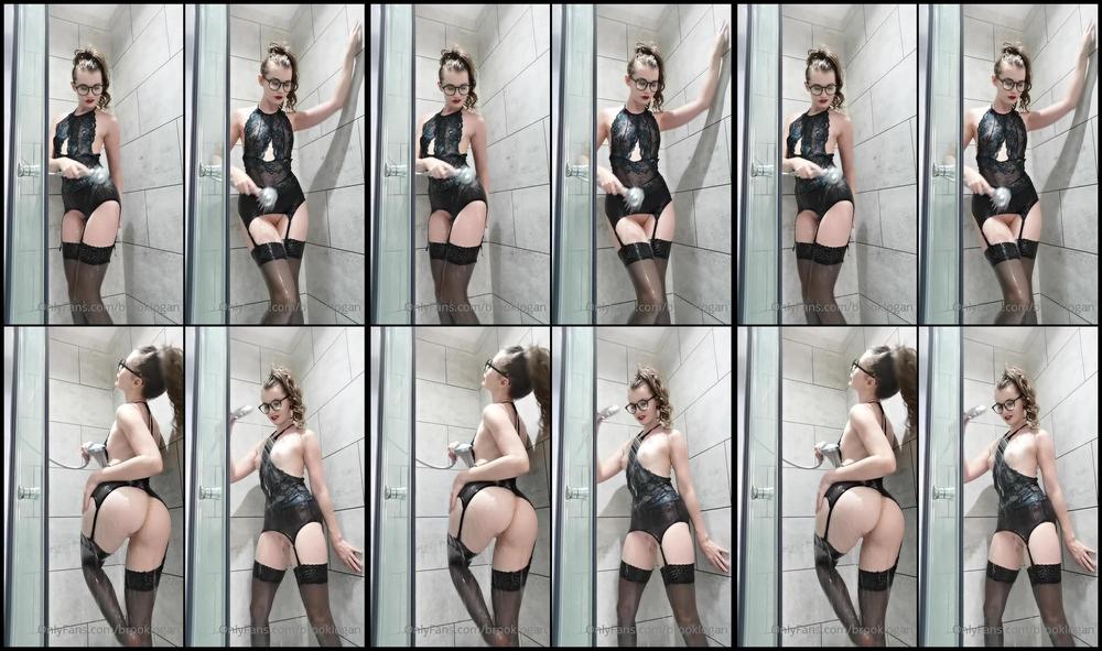 Brooklogan 15 07 2020 535533541 Spying On Your Sexy Hot Nerd Boss In The Shower