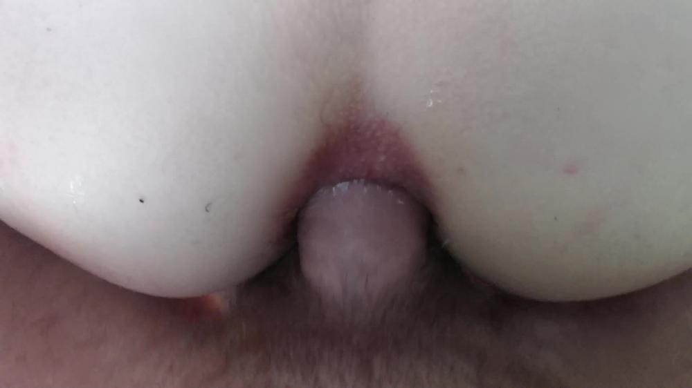 Little step sister's ass filled with my cum on the lake