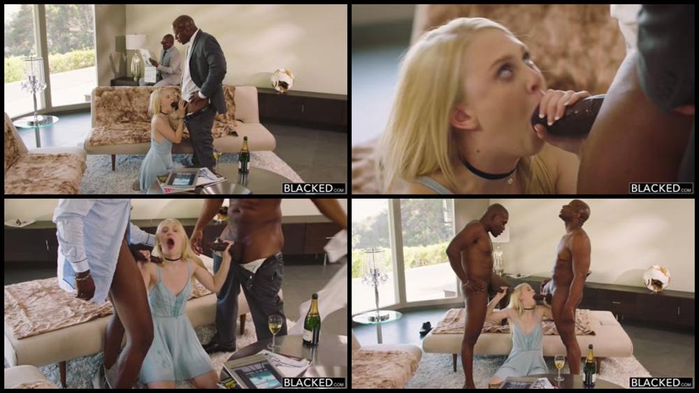 Lily Rader    Blacked Com    Young Girl Tries Threesomes With Two Bbc   1080P