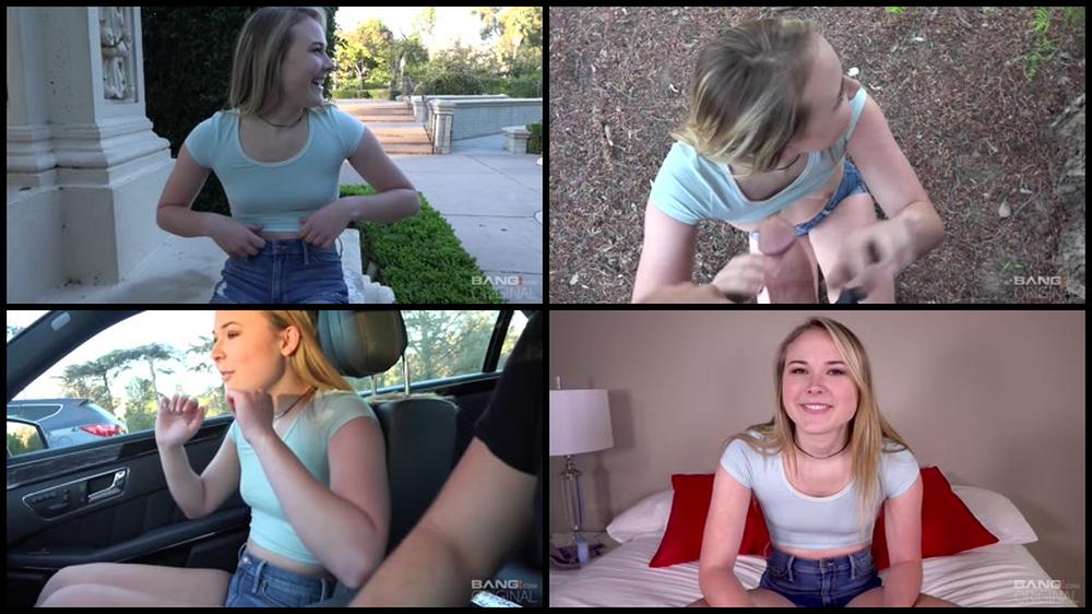 Bang Com  Alyssa Cole   Amateur Blonde Gets Her Hairy Pussy Stuffed With A Creampie May 30Th  2017
