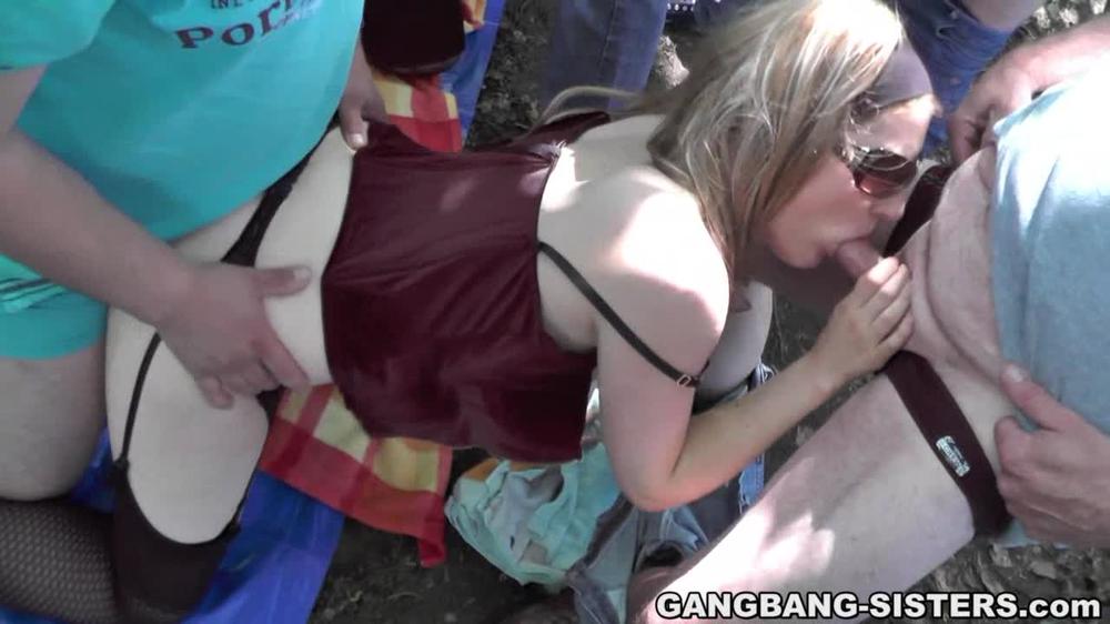 2015.11 Marion And Me Gangbanged At The Highway Again