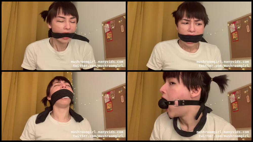 Mushroomgirl Mouth Super Stuffed Ballgag More Manyvids