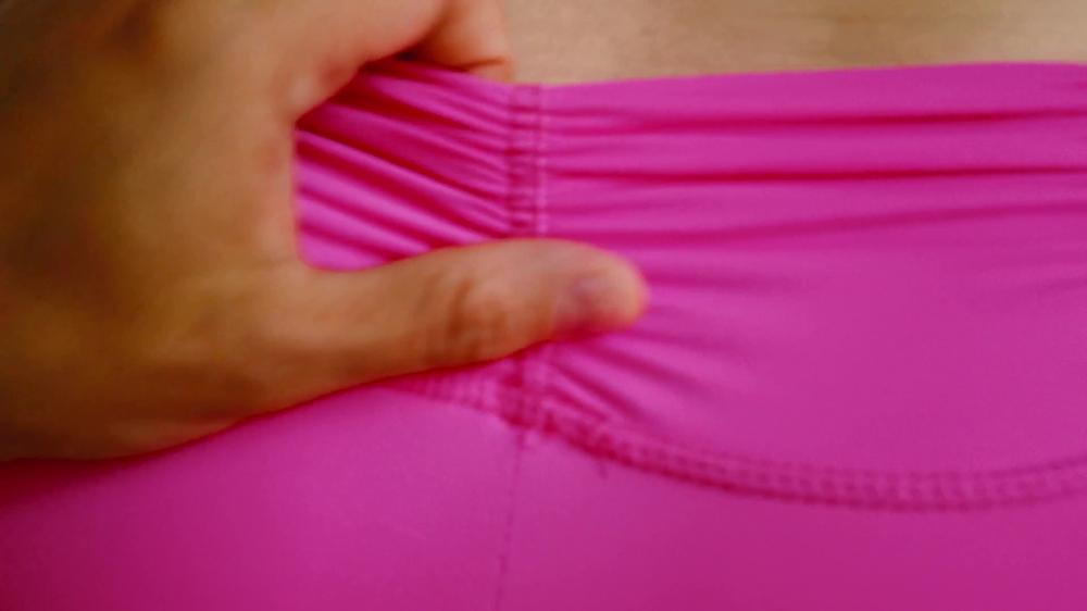 Cum Through My Pink Yoga Leggings Pants | Amazing Butt Big Tits Redhead POV