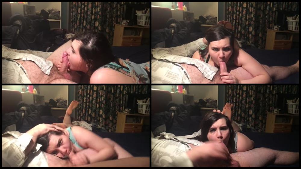 Sliverhivelord   Chubby White Teen Sucking Cock In    The Pose      Pornhubcom