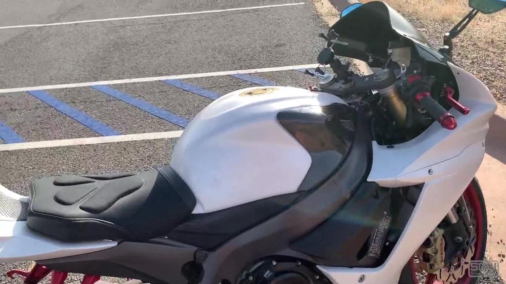 Hot Blonde and Hot Guy fuck in public after motorcycle ride