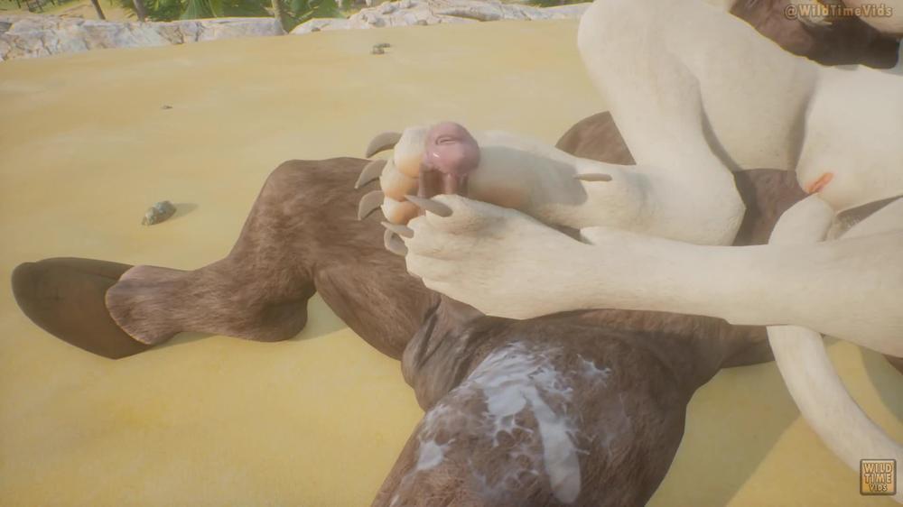 Furry Footjob Compilation HD